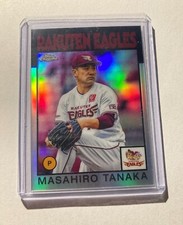 2021 TOPPS  CHROME #86-MT MASAHIRO TANAKA REFRACTOR(TOHOKU RAKUTEN GOLDEN EAGLES