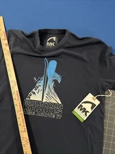 Mountain Khakis T-Shirt Men’s M Slate Blue Ski / Board Organic Cotton - New