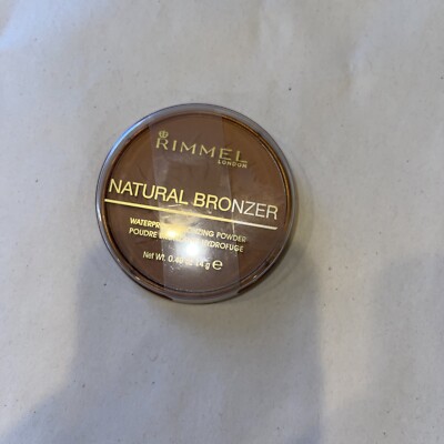 Rimmel London Natural Bronzer - #021 Sun Light, 0.49 Ounce