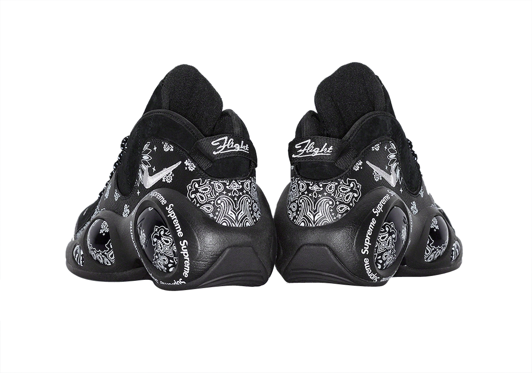 Nike x Supreme Air Zoom Flight 95 SP Black White DJ8604-001