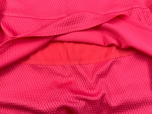 Lucky In Love Tiered Back Pleat Skort Size M (8-10) Pink Waffle - Picture 5 of 8
