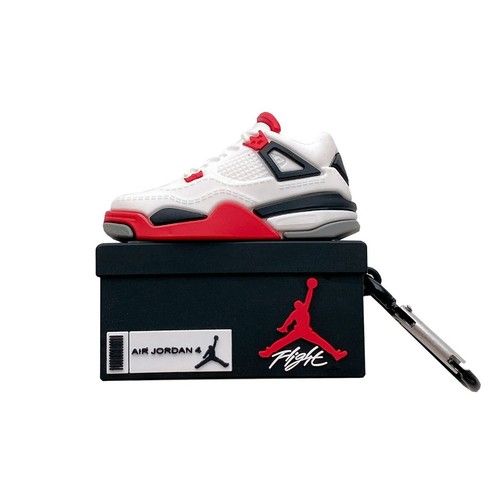 Nike Air Jordan Apple Airpod Case Covers 1st/2nd/3rd/Pro Gen + Keyring/Freshener - Picture 31 of 41