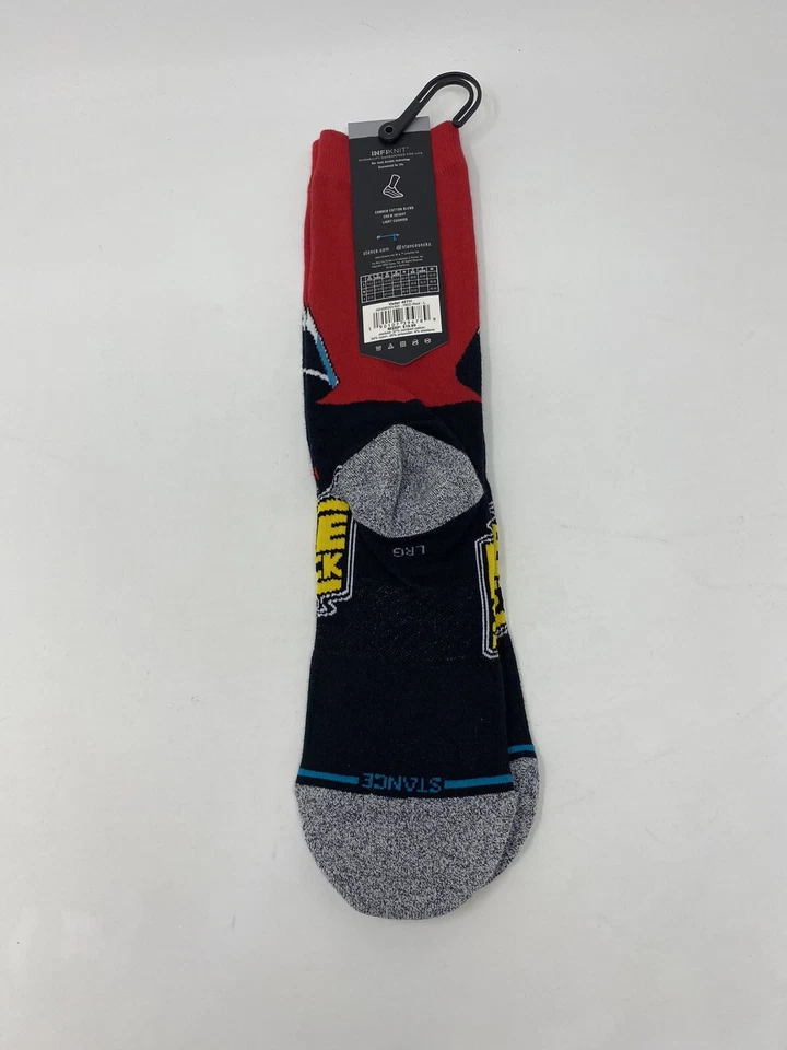 Stance «Вейдер 40» INFIKNIT экипажа носки - красный - размер большой (9-13) - новый! - Изображение 2 из 4