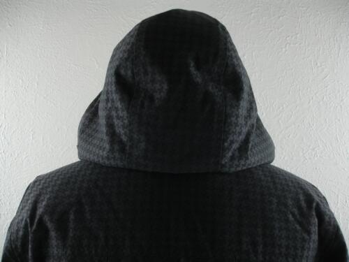 Women's L Columbia Omni-Shield Abbot Kinney Jacket Houndstooth Black Gray Parka - Picture 8 of 24