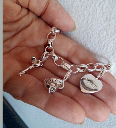 Pulsera para abalorios Charm Club con abalorios en plata 925 para regalos mujer - Imagen 3 de 14