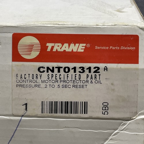 Trane Motor Protector And Oil Pressure Control CNT01312 - Picture 2 of 10