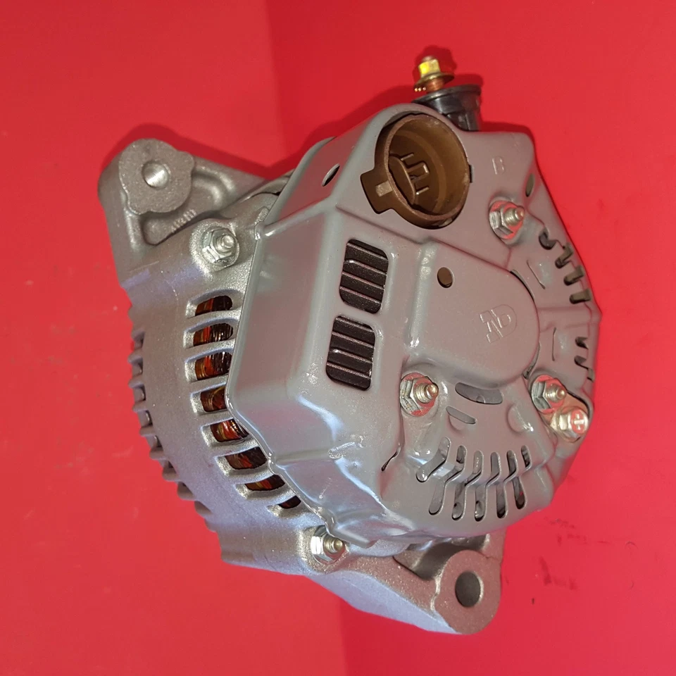 Alternador 80AMP 1991 Toyota Corolla 4 cilindros motor 1,6 litros - solo 4 edades Foto 3 de 4