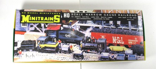 Minitrains BCH Koppel 0-4-0 Steam Locomotive Train Set HOn30, HOe, 168-5071 New! - Picture 9 of 11