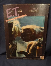  E.T. 15 Piece Tray Puzzle 1982 Craft Master 