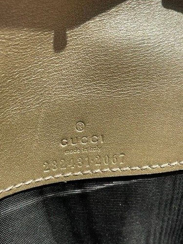 Gucci GG Interlocking Canvas Bifold Long Wallet 232431 Women Brown X1269 - Picture 6 of 6