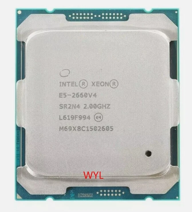 Intel Xeon E5-2660 V4 SR2N4 2.00GHz 14-Core 35MB LGA2011-3 105W CPU Processor - Image 2 of 4