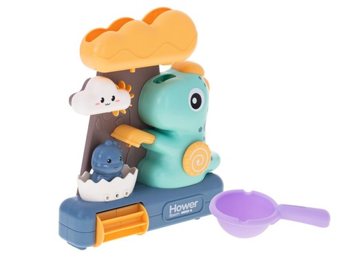 Baby Spiel Dino Badespielzeug Dusche Badewannenspielzeug für Kleinkinder Kinder - Bild 4 von 7