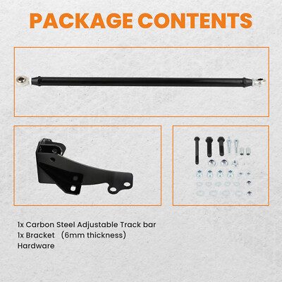 Adjustable Panhard Track Bar Arm For Dodge Ram 2500/3500 1994-2002 | 0-4 Inch Lift, Heavy Duty Steel