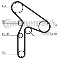 Fits CONTITECH CT921 Timing Belt   UK Stock