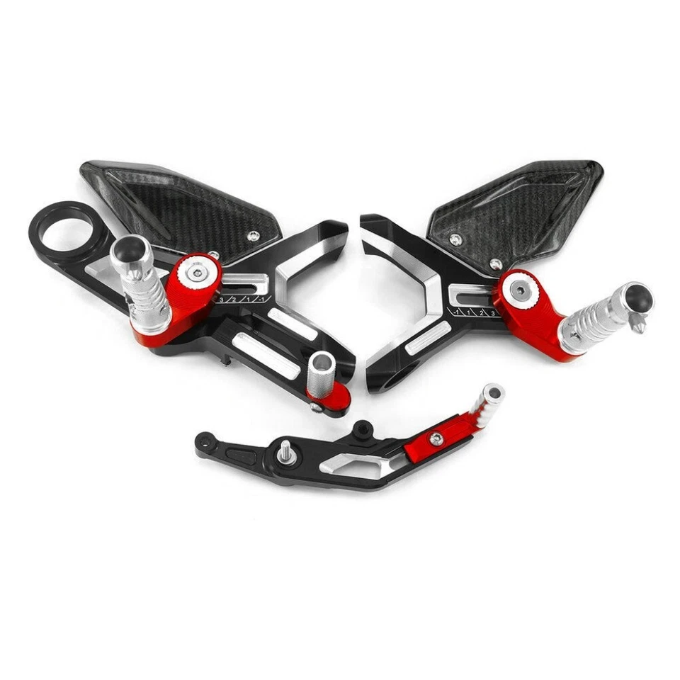 Für S1000RR M1000RR 2019-2024 2025 Fußrastenanlage Fußraste echte Kohlefaser - Bild 3 von 4