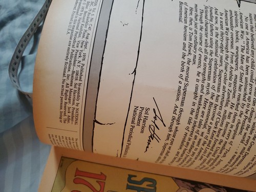 DC Comics Limited Collector's ED   SUPERMAN SALUTE TO THE BICENTENNIAL 1975 - Bild 3 von 5