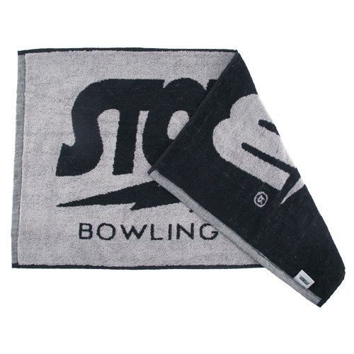 Storm Bowling Black/Grey Woven Loomed Bowling Towel - Free Shipping! - Picture 1 of 1