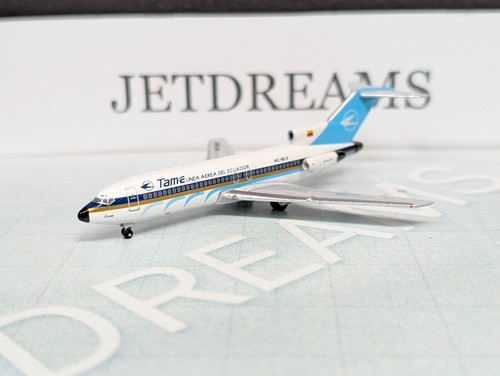 1/400 TAME ECUADOR BOEING 727-100 1970'S COLORS "AZUAY" HC-BLV AEROCLASSICS - Picture 3 of 7