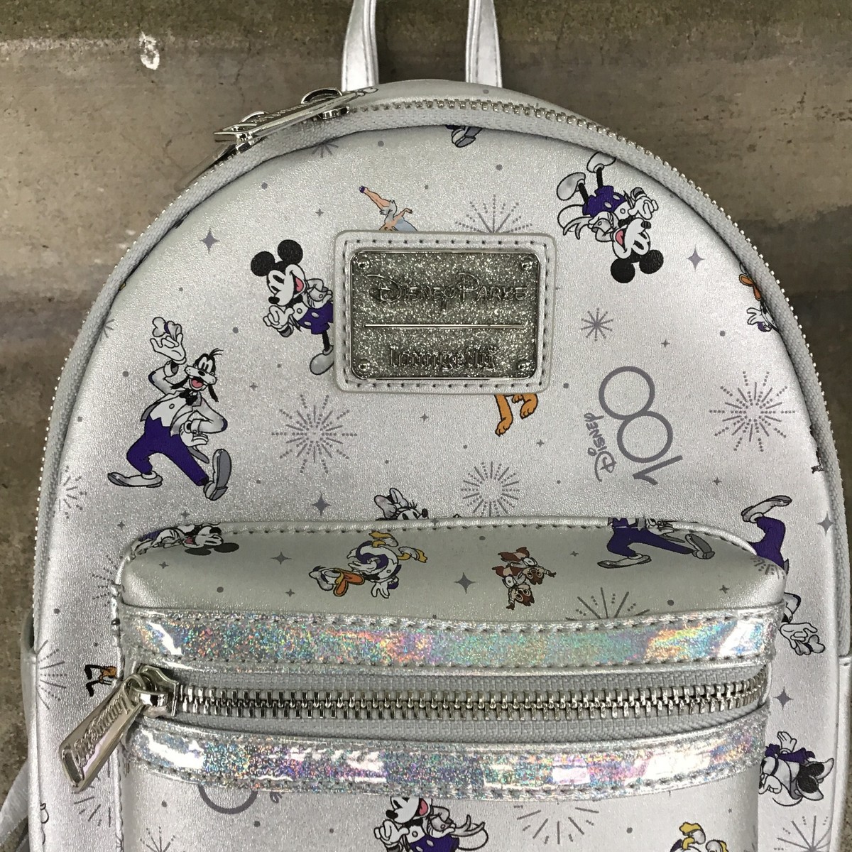 Loungefly Disney 100th Anniversary Mickey Minnie Goofy Pluto Mini