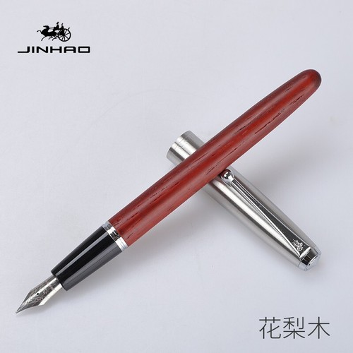 Jinhao 51A Acrylic Resin/Wood Fountain Pen Extra Fine EF/F/M/Art Bent Nib Gift#J - Picture 28 of 60
