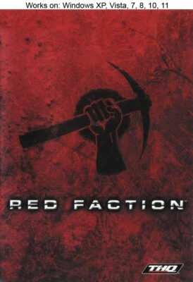 Red Faction PC Game 2001 Windows 10 11 - Image 1 of 2
