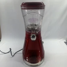 NOSTALGIA ELECTRICS CARIBBEAN CHILLER ICE SHAVING Daiquiri  BLENDER & Carry Bag