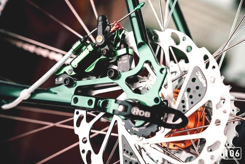 Juni Tech GT-P Mountain eBike Fahrrad 4-Kolben Hydraulikscheibe Bremssattel Set - Bild 60 von 60