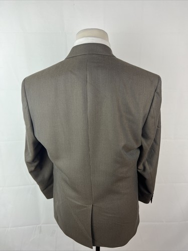 Lauren Ralph Lauren Men's Brown Plaid Blazer 40S $695 - Imagen 5 de 10