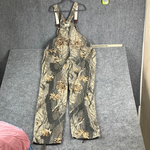 Redhead Camo Overalls Men's 2XL Hunting Workwear Realtree Adjustable Bib Pants - Bild 7 von 10