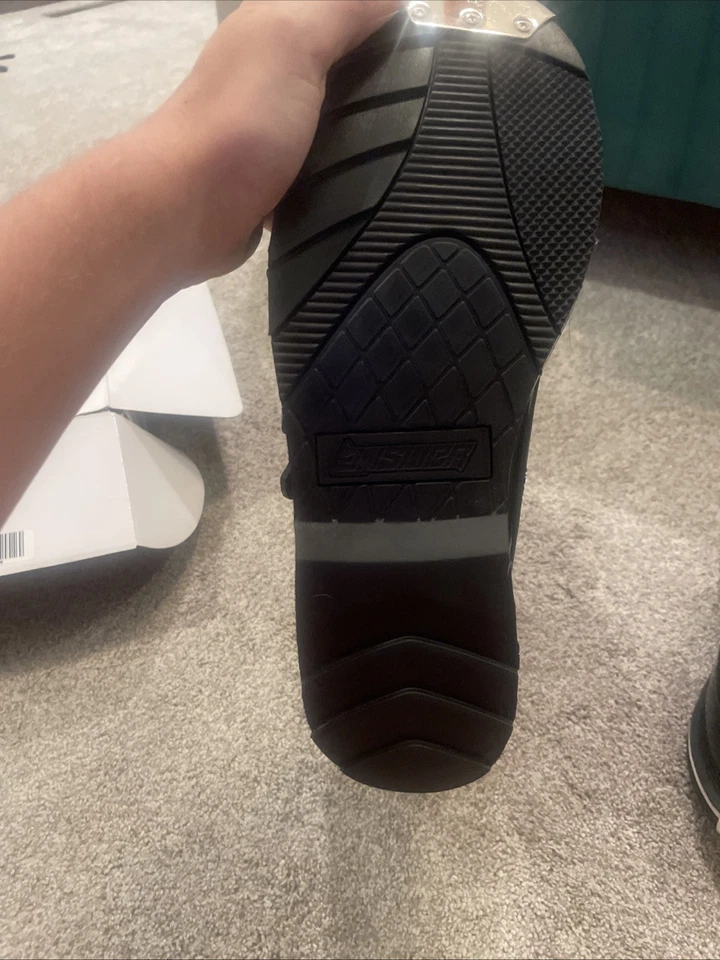 Answer Racing Motocross Boots AR1 Adult & Youth Dirt Bike Racing Black - Image 4 of 4