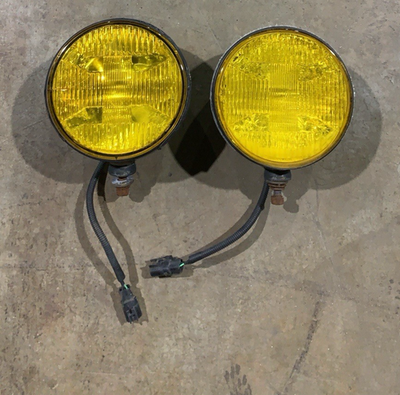 Rare Vintage JDM Toyota Optional Nihon Giken Used Fog Lights