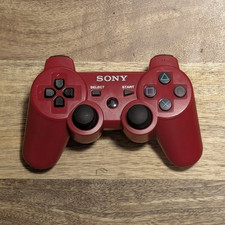Image of Sony DualShock 3 Wireless Controller Red for Sony PlayStation 3 PS3 Console
