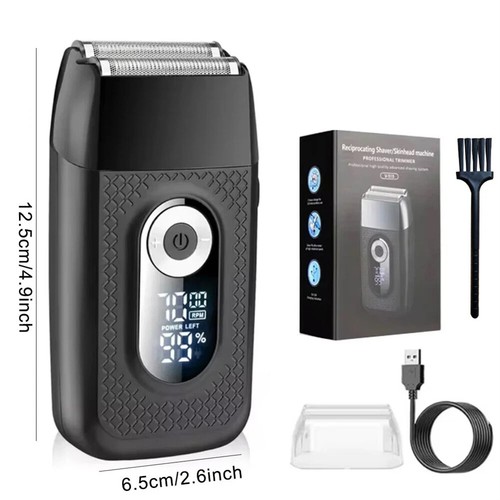 Electric Razor for Men Close Shave Foil Shavers Cordless 3-Speed Face Beard - Picture 15 of 17