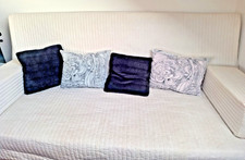 BEDDINGE Schlafsofa  IKEA mit Matraze 140x200 und Überwurf und 6 Kissen