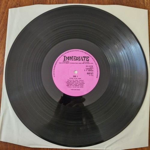 P.P. Arnold - Kafunta Vinyl 1968 LP, Album UK IMSP 017 - Foto 4 di 7