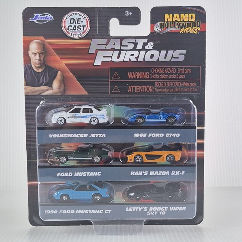 Jada Toys Nano Hollywood Rides FAST & FURIOUS Nano (12) Cars Collector Series - Picture 3 of 7
