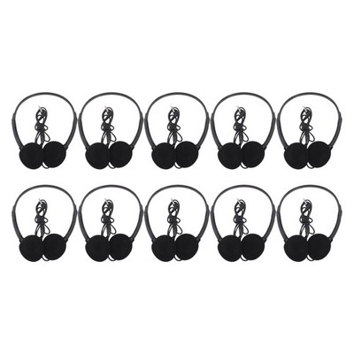 Kopfhörer für Den Unterricht, 10er-Pack für die Schule, Ohrhörer 3,5 mm Aud4725