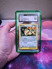2003 Pokemon Black Star Promo Meowth #013 CGC 10 *bottom left SWIRL* with Guard