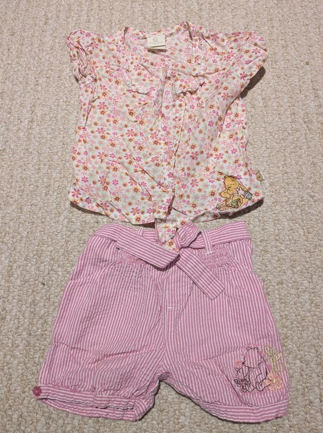 Classic Pooh Disney 2 Piece Clothing 3T Set Winnie Toddler