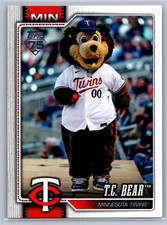 2026 Topps Series 1 Celebration Mascots T.C. Bear Minnesota Twins 