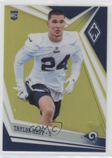 2019 Panini Phoenix Rookies Yellow 4/75 Taylor Rapp #187 oc3