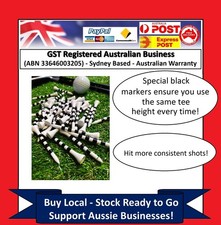 100 500 1000 Bamboo Wooden Professional Golf Tees Consistency Measurement Lines