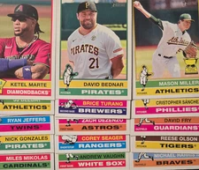 2025 Topps Heritage Short Print #401-500 - Pick 'Em - Complete Your Set - SP