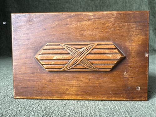 Vintage Thorens Swiss Made Movement Wooden Music Box 1950’s M50 - Picture 3 of 12
