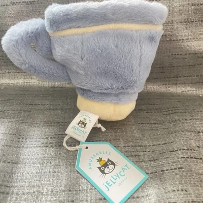 Jellycat Seb Teacup Plush | Amuseables Harrods Exclusive New with