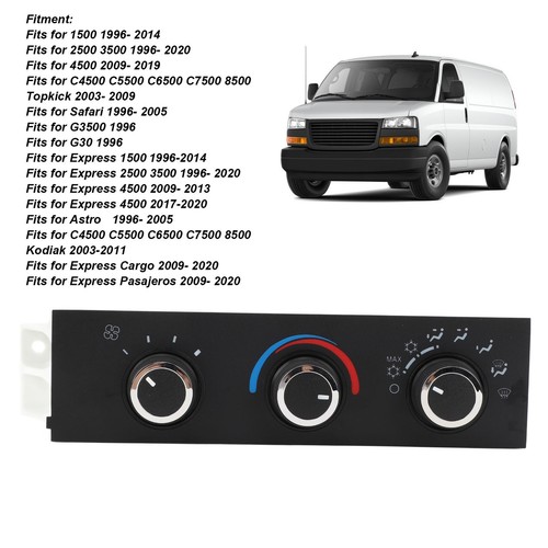 Front Climate Control Module 599‑217 Replacement HVAC Control Module For Express - Picture 11 of 22