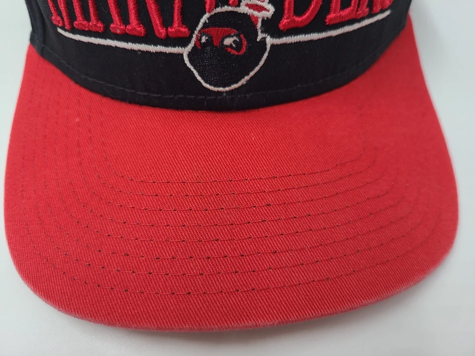 Boné Snapback Midnight Marauders Rock Smith Skate Masculino Preto Vermelho - Imagem 3 de 4