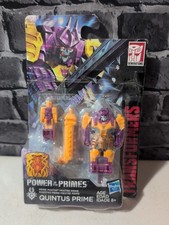 Hasbro Transformers Power of the Primes 3  Master QUINTUS PRIME Bludgeon 2017 O7