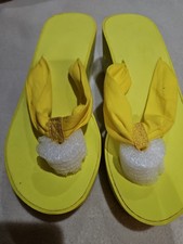 Platform Flip Flops Size 7
