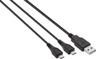 PS4 Controller Charging Cable | Dual USB Outputs | 3 Metre Length | Venom